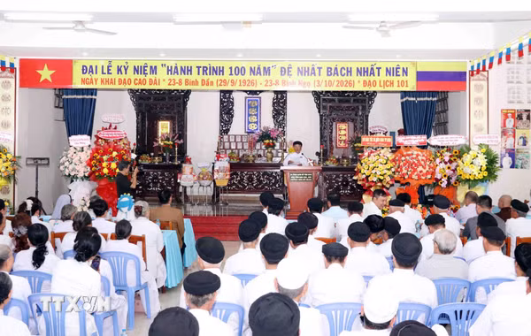 Thành phố Hồ Chí Minh: Đại lễ kỷ niệm 100 năm Ngày thành lập đạo Cao Đài