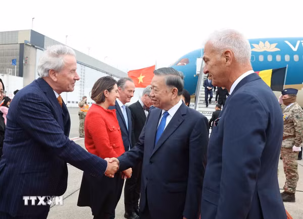 Tổng Bí thư, Chủ tịch nước Tô Lâm bắt đầu thăm chính thức EU và Bỉ