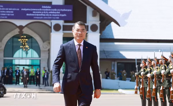 Thủ tướng Lê Minh Hưng kết thúc chuyến thăm chính thức Lào