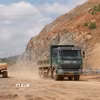 Cao tốc Khánh Hòa-Buôn Ma Thuột (đoạn qua tỉnh Khánh Hòa) đang được đẩy nhanh thi công và giải ngân nguồn vốn. (Ảnh: Xuân Triệu/TTXVN)
