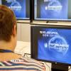 Cảnh sát Europol làm việc tại trụ sở ở Hague, Hà Lan. (Ảnh: AFP/TTXVN)