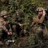 Binh sỹ Ukraine làm nhiệm vụ tại vùng Donetsk, ngày 12/10/2022. (Ảnh: AFP/TTXVN)