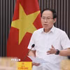 Phó Thủ tướng Lê Tiến Châu phát biểu chỉ đạo. (Ảnh: Lâm Khánh/TTXVN)