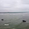 Lực lượng Bộ đội Biên phòng, các phương tiện, đơn vị nỗ lực phối hợp tìm kiếm, cứu nạn. (Ảnh: TTXVN phát)