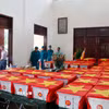 Công tác bảo quản mẫu hài cốt liệt sỹ chưa xác định thông tin được thực hiện đúng quy định, đảm bảo và nghiêm trang. (Ảnh: Hồng Hiếu/TTXVN)