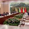 Thủ tướng Ấn Độ Narendra Modi và Chủ tịch Trung Quốc Tập Cận Bình tại cuộc họp song phương ở Thiên Tân, Trung Quốc ngày 31/8/2025. (Ảnh: ANI/TTXVN)