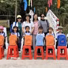 Đảng bộ xã Vĩnh Mỹ (Cà Mau) quyết tâm đẩy mạnh việc học tập, quán triệt Nghị quyết, đưa những quyết sách quan trọng của Đảng trở thành chương trình, kế hoạch hành động cụ thể, sát với tình hình phát triển cụ thể của địa phương. (Ảnh: Chanh Đa/TTXVN)