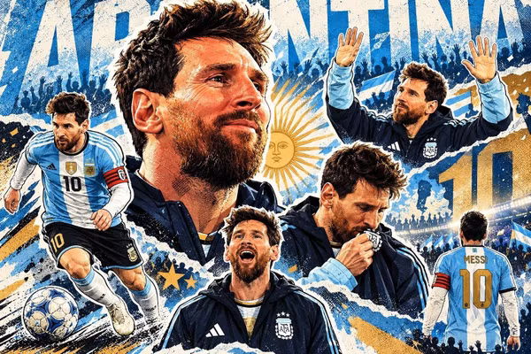 Messi và lời chia tay hoàn hảo với màu áo đội tuyển Argentina