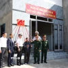Quang cảnh lễ bàn giao nhà thuộc “Chiến dịch Quang Trung” diễn ra trang trọng tại xã Suối Hiệp sáng ngày 10/1. (Ảnh: Đặng Tuấn/TTXVN)