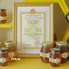 Mật ong Hoa Ban (sản phẩm OCOP 4 sao) là sản phẩm mật ong đặc trưng của Hợp tác xã ong mật Điện Biên. (Ảnh: TTXVN phát)