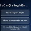 Cổng Sáng kiến khoa học và công nghệ quốc gia có địa chỉ www.sangkien.gov.vn - (Ảnh: VGP)