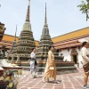 Khách du lịch tại Bangkok, Thái Lan. (Ảnh: THX/TTXVN)