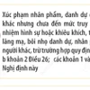 Mức phạt vi phạm trật tự công cộng, sự yên tĩnh chung, đăng ký, quản lý cư trú 