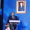 Ông Mohamed Arkab, Bộ trưởng Dầu khí Algeria phát biểu tại buổi lễ. (Ảnh: Mạnh Hùng/TTXVN)