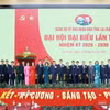 Ban Chấp hành Đảng bộ UBND tỉnh Lai Châu nhiệm kỳ 2025-2030 ra mắt Đại hội. (Ảnh: Quý Trung/ TTXVN)