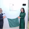 Bộ trưởng Ngoại giao Bồ Đào Nha Paulo Rangel và Thứ trưởng Ngoại giao Lê Thị Thu Hằng khai trương Đại sứ quán Bồ Đào Nha tại Hà Nội. (Ảnh: Baoquocte)