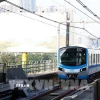 Metro Bến Thành-Suối Tiên. (Ảnh: Hồng Đạt/TTXVN)