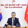 Đại sứ Nguyễn Minh Vũ trả lời phỏng vấn phóng viên TTXVN. (Ảnh: Quang Anh/TTXVN)