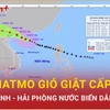 Bão Matmo ập vào Vịnh Bắc Bộ đêm nay, biển động dữ dội