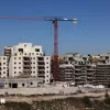 Công trình xây dựng khu định cư của Israel tại Bờ Tây năm 2024. (Nguồn: Getty Images/TTXVN)