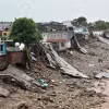 Mưa lũ gây sạt lở tại Jammu, Kashmir, Ấn Độ, ngày 27/8. (Ảnh: Reuters)