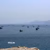 Quang cảnh eo biển Hormuz. (Ảnh: THX/TTXVN phát)
