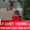 Gia đình 5 người ở Bắc Ninh được giải cứu trong cơn lũ dữ 