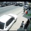 Ảnh trích xuất camera trưa 30/1, sau khi va chạm giao thông. (Ảnh: TTXVN phát)