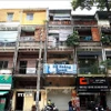 Một khu chung cư cũ trên đường Trần Quang Khải, phường Tân Định, Quận 1. (Ảnh: Hồng Đạt/TTXVN)