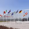  Trụ sở NATO tại Brussels, Bỉ. (Ảnh: Kyodo/TTXVN)