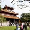 Hiển Lâm Các trong Hoàng Thành Huế là điểm đến tham quan thu hút du khách. (Ảnh: Nguyên Lý/TTXVN)