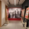 Không gian triển lãm ảnh "Chủ tịch Hồ Chí Minh ở Quảng Tây, Trung Quốc" trong khuôn khổ sự kiện Tuần lễ văn hóa, du lịch, khoa học và công nghệ Quảng Tây (Trung Quốc). (Ảnh: Ngọc Bích/TTXVN)