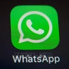 Biểu tượng của WhatsApp. (Ảnh: APT/TTXVN)