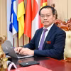 Nhà giáo Ưu tú, Tiến sỹ Phạm Xuân Khánh, Hiệu trưởng Trường Cao đẳng Công nghệ cao Hà Nội. (Ảnh: Diệu Thúy/ TTXVN)
