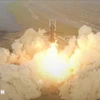 Tên lửa Starship của SpaceX rời bệ phóng tại cơ sở Starbase ở Boca Chica, Texas, Mỹ. (Ảnh tư liệu: THX/TTXVN)