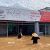 Nhiều khu vực tại xã Ea Rôk, tỉnh Đắk Lắk bị ngập lên tới 1m. (Ảnh: TTXVN phát)