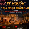 Thông tin chương trình nghệ thuật đặc biệt với chủ đề “Địa ngục trần gian”. (Ảnh: Báo Sơn La)