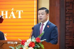 Ông Đỗ Hữu Huy, Ủy viên dự khuyết Trung ương Đảng, Phó Bí thư Tỉnh ủy, giữ chức Chủ tịch UBND tỉnh Đắk Lắk nhiệm kỳ 2026-2031. (Ảnh: Ngọc Minh/TTXVN)