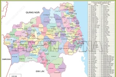 135 đơn vị hành chính cấp xã của tỉnh Gia Lai năm 2025