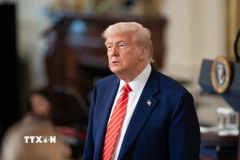 Tổng thống Mỹ Donald Trump. (Ảnh: THX/TTXVN)
