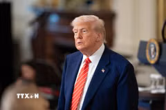 Tổng thống Mỹ Donald Trump. (Ảnh: THX/TTXVN)
