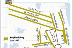 Phân luồng giao thông phục vụ Lễ Quốc tang nguyên Chủ tịch nước Trần Đức Lương