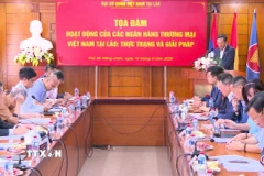 Quang cảnh Tọa đàm. (Ảnh: Xuân Tú/TTXVN)