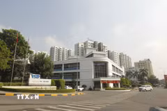 Khu công nghiệp VSIP (Thành phố Hồ Chí Minh) hướng đến "thủ phủ" công nghiệp xanh, thông minh, hiện đại, tập trung phát triển công nghiệp công nghệ cao. (Ảnh: Thanh Vũ/TTXVN)