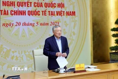 Phó Thủ tướng Thường trực Nguyễn Hòa Bình phát biểu. (Ảnh: Phạm Kiên/TTXVN)