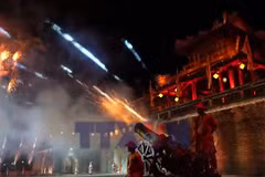 Ấn tượng đêm “Hoàng cung huyền ảo” tại Đại Nội Huế