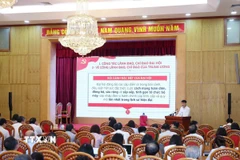 Quang cảnh hội nghị. (Ảnh: Phương Hoa/TTXVN)