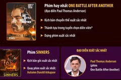 Giải Oscar 2026: “One Battle After Another” giành tượng vàng “Phim hay nhất”
