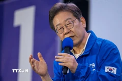 Ứng cử viên Tổng thống Hàn Quốc của đảng Dân chủ (DP) Lee Jae Myung. (Ảnh: Yonhap/TTXVN)