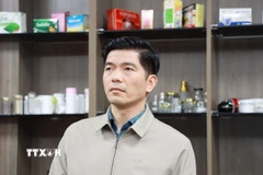 Đối tượng Đoàn Trung Đức, Tổng giám đốc Công ty TNHH MEDISTAR Việt Nam. (Ảnh: TTXVN phát)